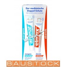 Der Medizinische Doppel-schutz Aronal + Elmex toothpaste, 2x 75ml 